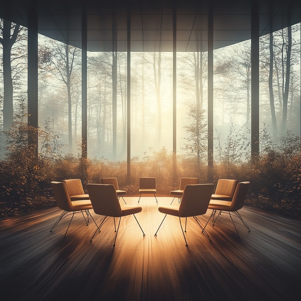 Csoportterápiás ülés - bizalmas környezetben